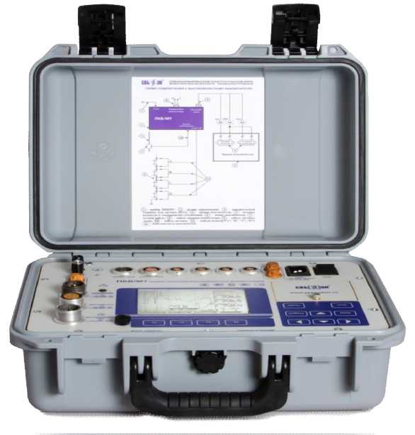 Внешний вид средства измерений: Приборы контроля высоковольтных выключателей, заводской номер № 