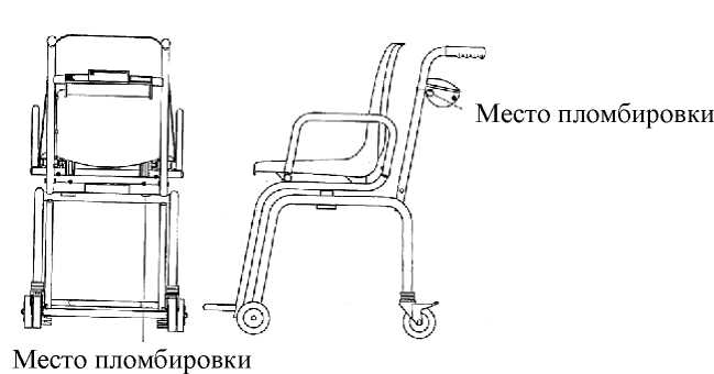 Внешний вид. Весы электронные медицинские, http://oei-analitika.ru рисунок № 2