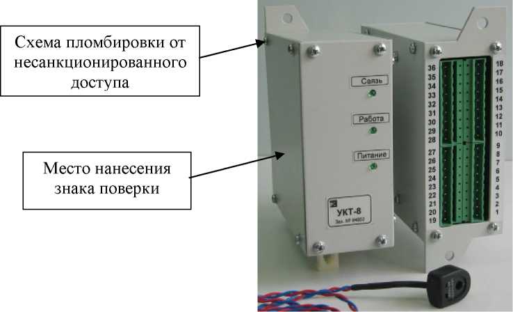 Внешний вид. Устройства контроля токов и напряжений, http://oei-analitika.ru рисунок № 1