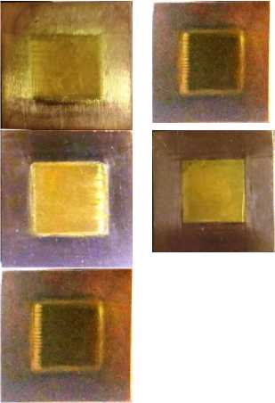 Внешний вид. Набор мер толщины покрытий золота на бронзе, http://oei-analitika.ru рисунок № 6