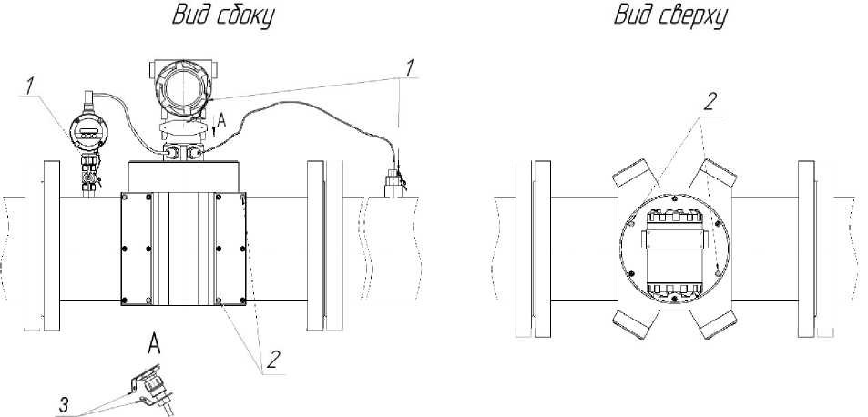 Внешний вид. Расходомер-счетчик газа ультразвуковой, http://oei-analitika.ru рисунок № 2