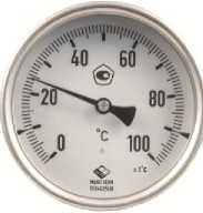 Внешний вид. Термометры биметаллические показывающие, http://oei-analitika.ru рисунок № 1