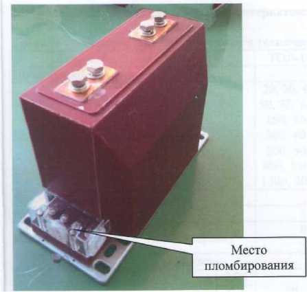 Внешний вид средства измерений: Трансформаторы тока, заводской номер №20211 