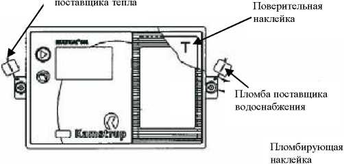 Внешний вид. Счетчики холодной и горячей воды ультразвуковые, http://oei-analitika.ru рисунок № 2