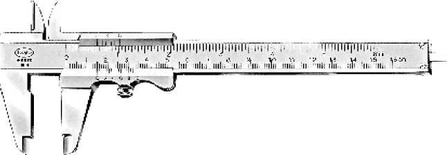 Внешний вид средства измерений: Штангенциркули с отсчетом по нониусу, заводской номер №31100428 