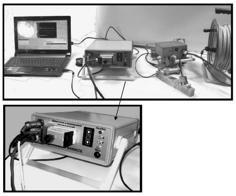 Внешний вид. Дефектоскопы ультразвуковые многоканальные с цифровой фокусировкой и автоматизированным сканированием антенными решетками, http://oei-analitika.ru рисунок № 1