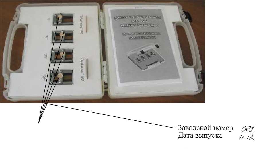 Внешний вид. Комплекты мер внутриглазного давления механических, http://oei-analitika.ru рисунок № 3