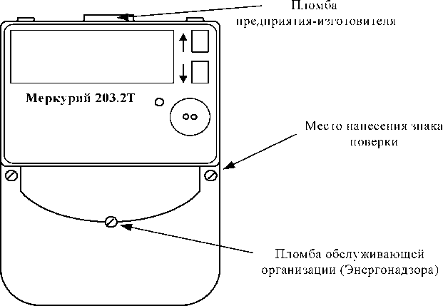 МЕРКУРИЙ 203.2 T RBO Счетчик однофазный многотарифный