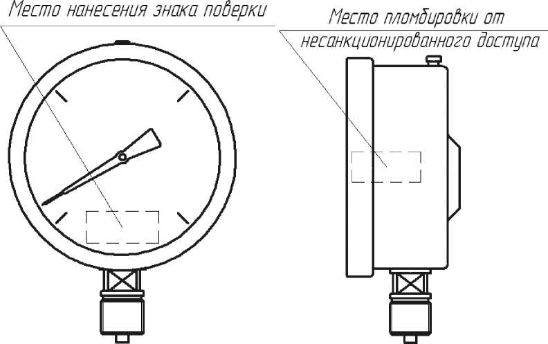 Внешний вид средства измерений: Манометры, вакуумметры и мановакуумметры показывающие виброустойчивые, заводской номер №2306494 