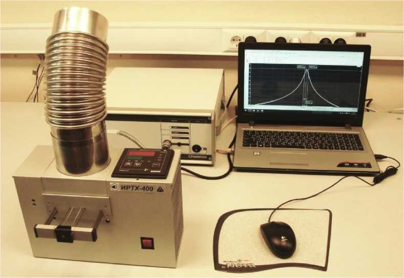 Внешний вид. Установка для измерения радиотехнических характеристик диэлектрических материалов в диапазоне температур от 20 до 400 °C, http://oei-analitika.ru рисунок № 1