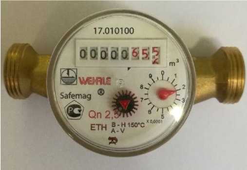 Внешний вид. Счетчики воды универсальные и счетчики горячей воды, http://oei-analitika.ru рисунок № 4