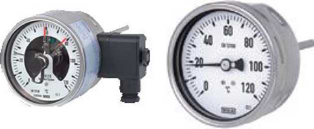 Внешний вид. Термометры биметаллические (46, 48, 50, 52, 53, 54, 55, TG55), http://oei-analitika.ru 