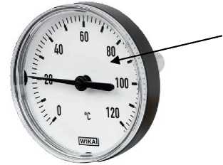 Внешний вид. Термометры биметаллические (46, 48, 50, 52, 53, 54, 55, TG55), http://oei-analitika.ru 