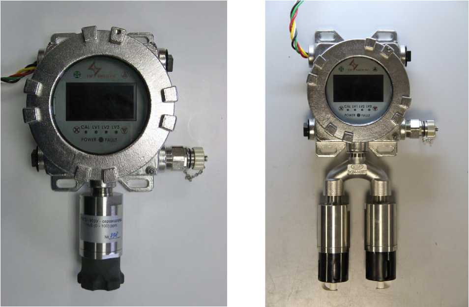 Внешний вид средства измерений: Газоанализаторы, заводской номер №1266 (1-GD -001BL02) 