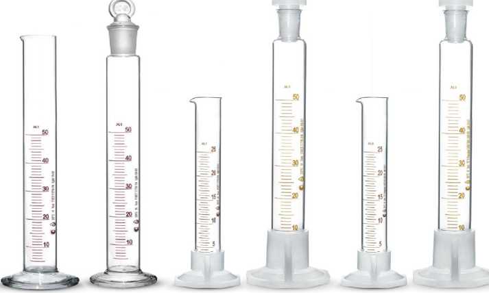 Внешний вид средства измерений: Цилиндры мерные лабораторные стеклянные 1-го и 2-го класса точности, заводской номер №20-007775 