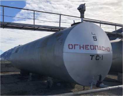 Внешний вид. Резервуары стальные горизонтальные цилиндрические, http://oei-analitika.ru рисунок № 6