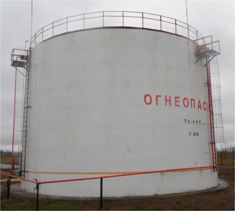 Внешний вид. Резервуары стальные вертикальные цилиндрические, http://oei-analitika.ru рисунок № 2