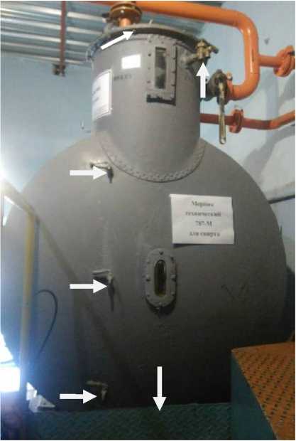 Внешний вид. Мерники технические 1-го класса горизонтальные, http://oei-analitika.ru рисунок № 7