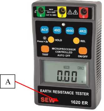 Внешний вид. Измерители сопротивления заземления, http://oei-analitika.ru рисунок № 1