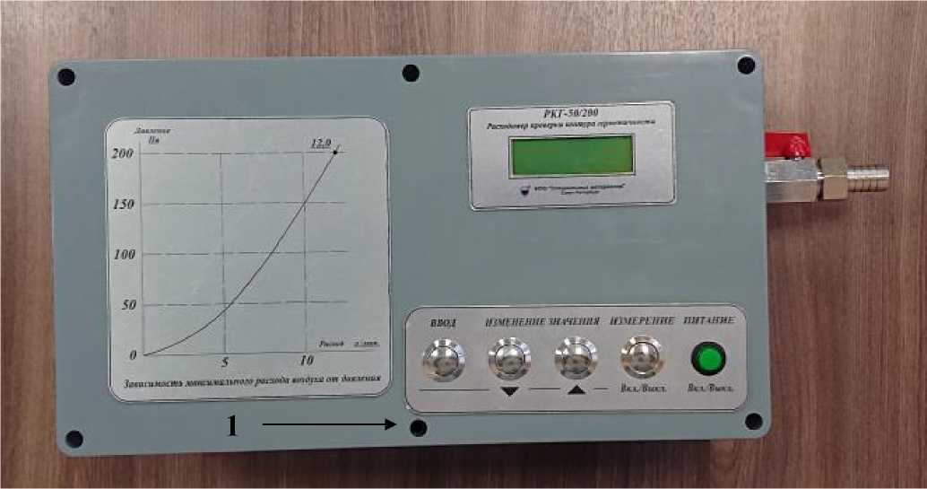 Внешний вид. Расходомеры проверки контура герметичности, http://oei-analitika.ru рисунок № 1