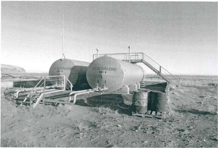 Внешний вид. Резервуары горизонтальные стальные цилиндрические, http://oei-analitika.ru рисунок № 1