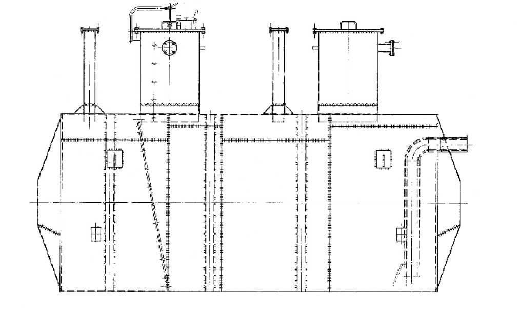 Внешний вид. Резервуары стальные горизонтальные цилиндрические, http://oei-analitika.ru рисунок № 1