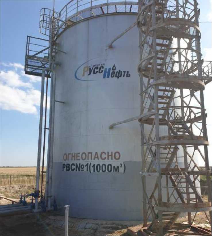 Внешний вид. Резервуар вертикальный стальной, http://oei-analitika.ru рисунок № 1