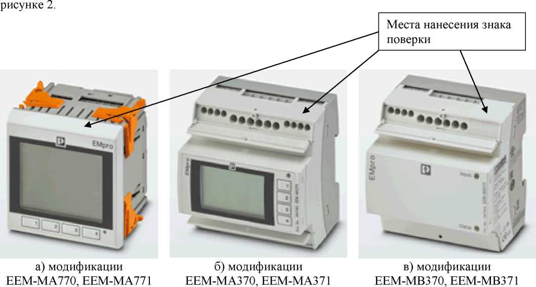 Внешний вид. Счетчики для измерения электрической энергии, http://oei-analitika.ru рисунок № 1
