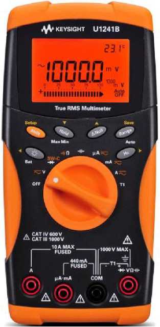 Внешний вид. Мультиметры цифровые, http://oei-analitika.ru рисунок № 1