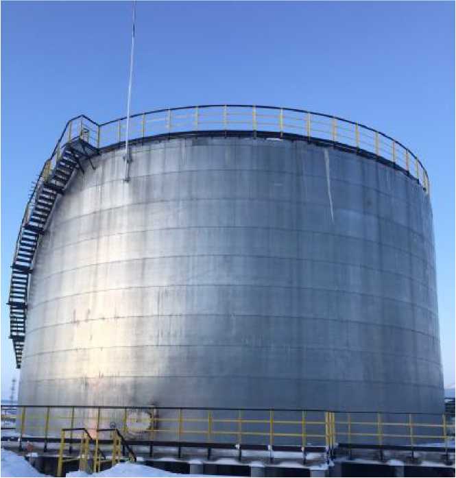 Внешний вид. Резервуары стальные вертикальные цилиндрические, http://oei-analitika.ru рисунок № 2