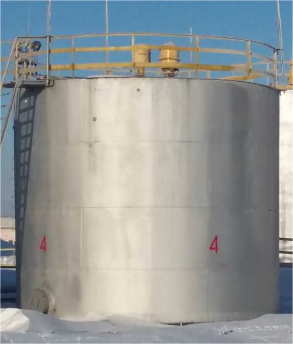 Внешний вид. Резервуары стальные вертикальные цилиндрические, http://oei-analitika.ru рисунок № 1