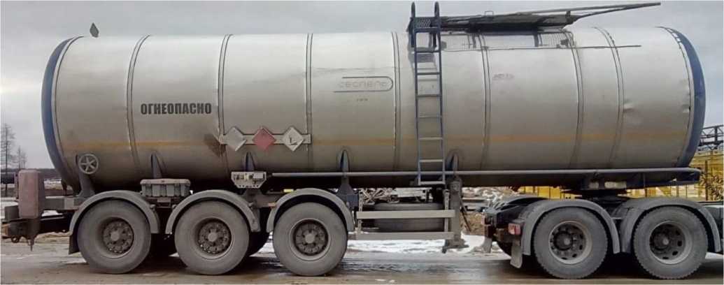 Внешний вид. Полуприцеп-цистерна, http://oei-analitika.ru рисунок № 1