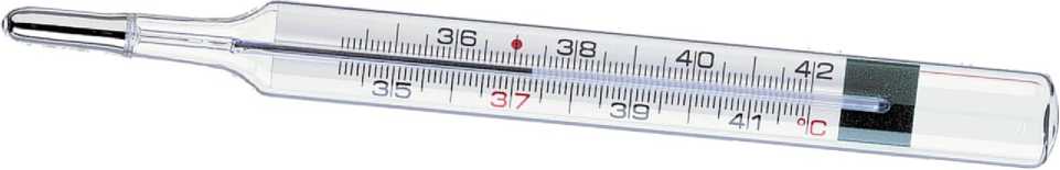 Внешний вид. Термометры медицинские жидкостные безртутные, http://oei-analitika.ru рисунок № 1