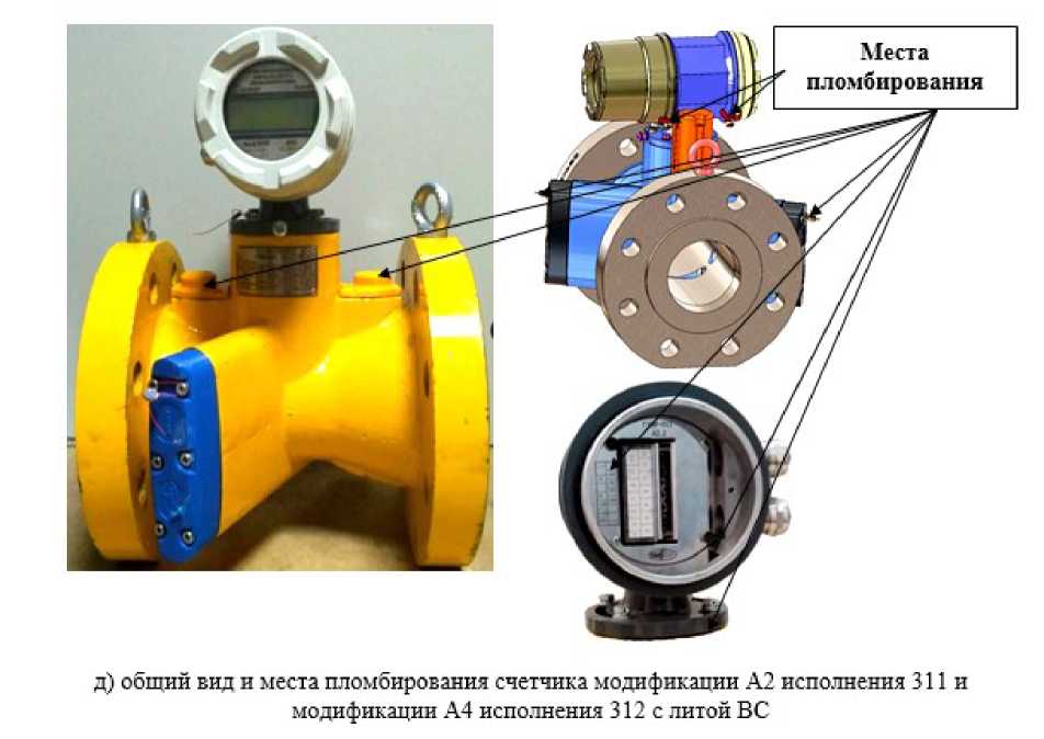 Внешний вид. Счетчики газа ультразвуковые, http://oei-analitika.ru рисунок № 9