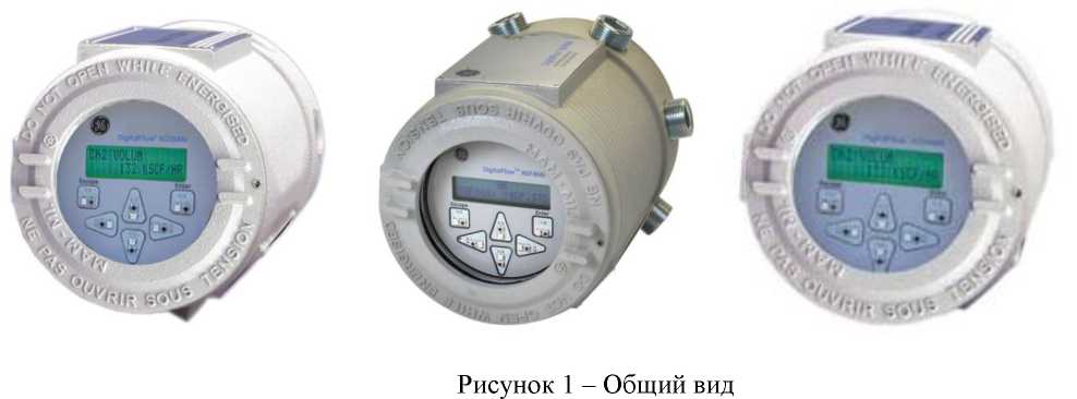 Внешний вид. Расходомеры-счетчики газа и пара, http://oei-analitika.ru рисунок № 1