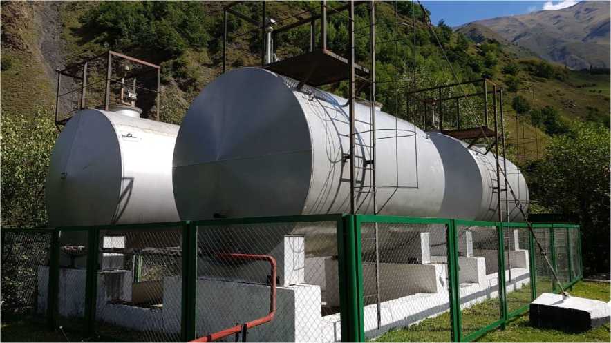 Внешний вид. Резервуары горизонтальные стальные цилиндрические, http://oei-analitika.ru рисунок № 5