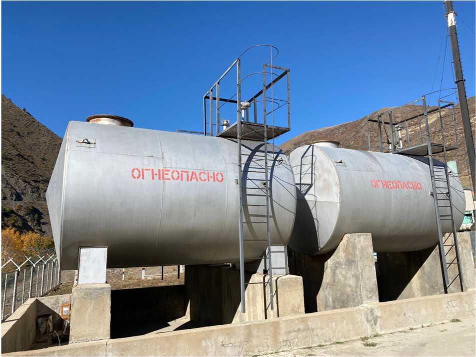 Внешний вид. Резервуары горизонтальные стальные цилиндрические, http://oei-analitika.ru рисунок № 4