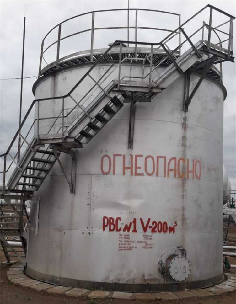 Внешний вид. Резервуары вертикальные стальные цилиндрические, http://oei-analitika.ru рисунок № 1