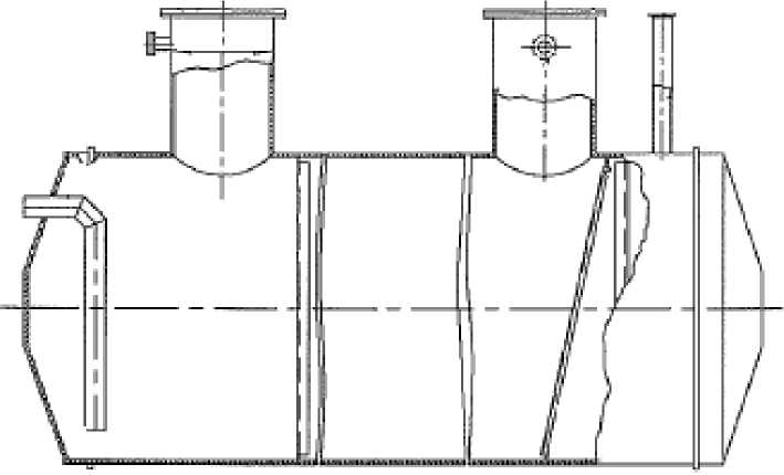 Внешний вид. Резервуары стальные горизонтальные цилиндрические, http://oei-analitika.ru рисунок № 1
