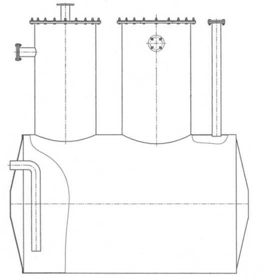 Внешний вид. Резервуары стальные горизонтальные цилиндрические, http://oei-analitika.ru рисунок № 4