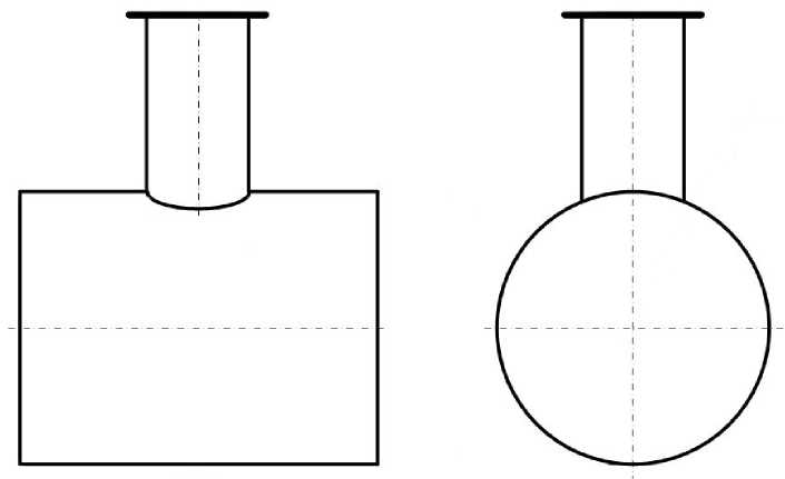 Внешний вид. Резервуар стальной горизонтальный цилиндрический, http://oei-analitika.ru рисунок № 3