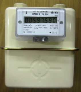 Внешний вид. Счетчики газа объемные диафрагменные с автоматической температурной компенсацией, http://oei-analitika.ru рисунок № 1