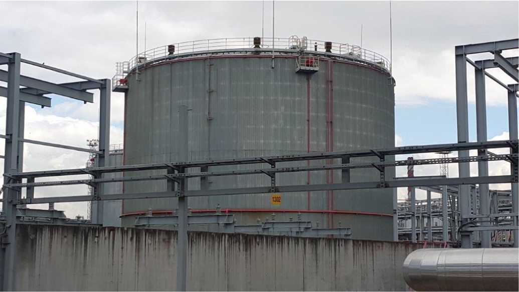 Внешний вид. Резервуары стальные вертикальные цилиндрические теплоизолированные, http://oei-analitika.ru рисунок № 3