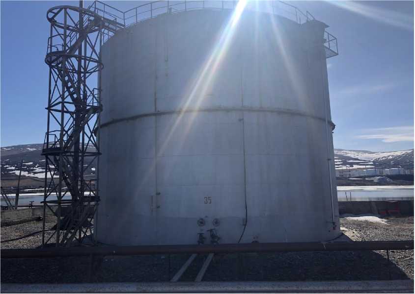 Внешний вид. Резервуары стальные вертикальные цилиндрические, http://oei-analitika.ru рисунок № 2