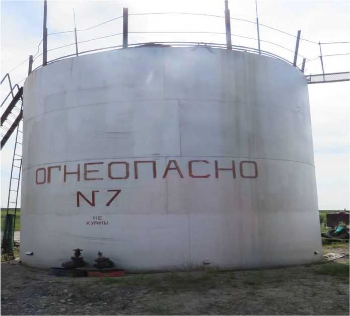 Внешний вид. Резервуары стальные вертикальные цилиндрические, http://oei-analitika.ru рисунок № 1