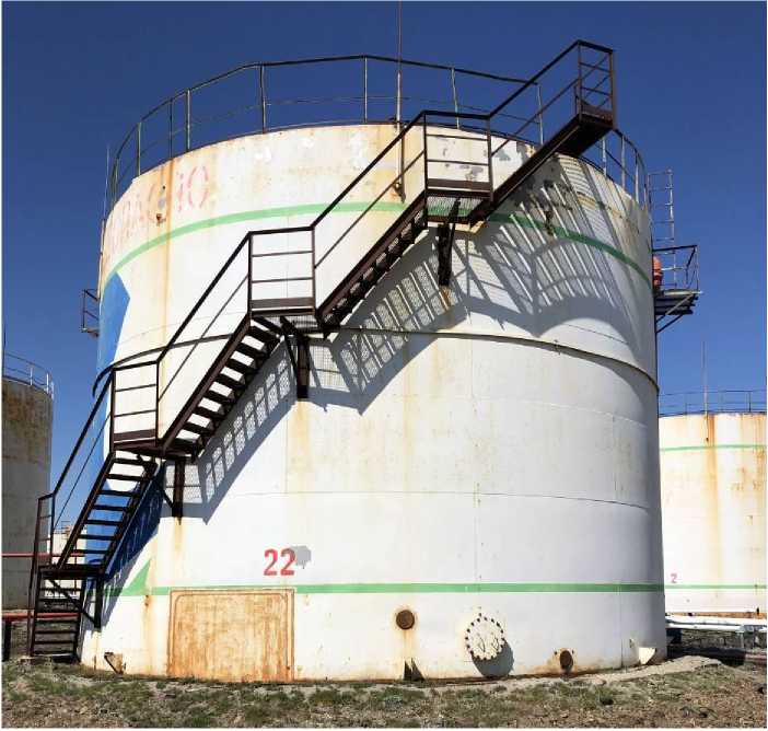 Внешний вид. Резервуары стальные вертикальные цилиндрические, http://oei-analitika.ru рисунок № 3