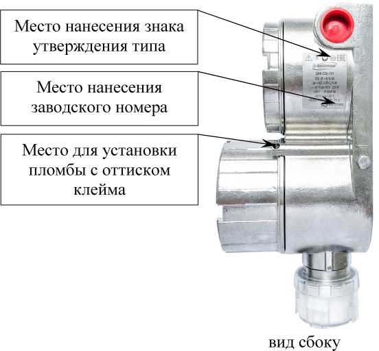 Внешний вид средства измерений: Датчики-газоанализаторы, заводской номер №220862 