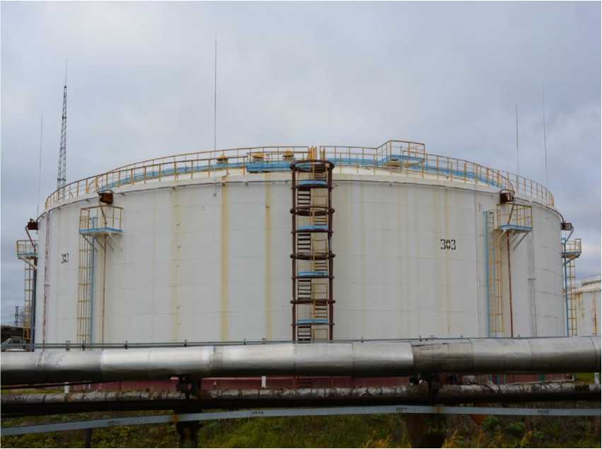 Внешний вид. Резервуары стальные вертикальные цилиндрические сварные, http://oei-analitika.ru рисунок № 3