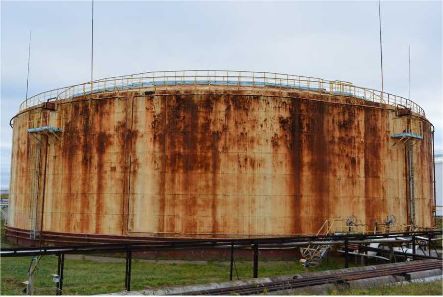 Внешний вид. Резервуары стальные вертикальные цилиндрические сварные, http://oei-analitika.ru рисунок № 6