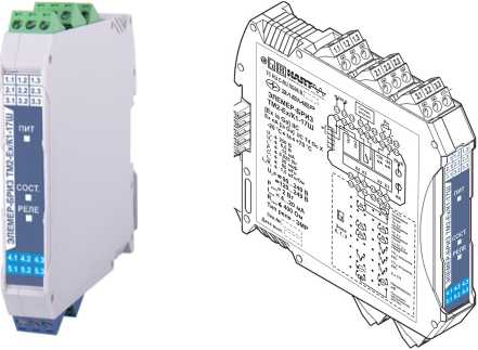 Внешний вид. Преобразователи измерительные (барьеры искрозащиты), http://oei-analitika.ru рисунок № 4